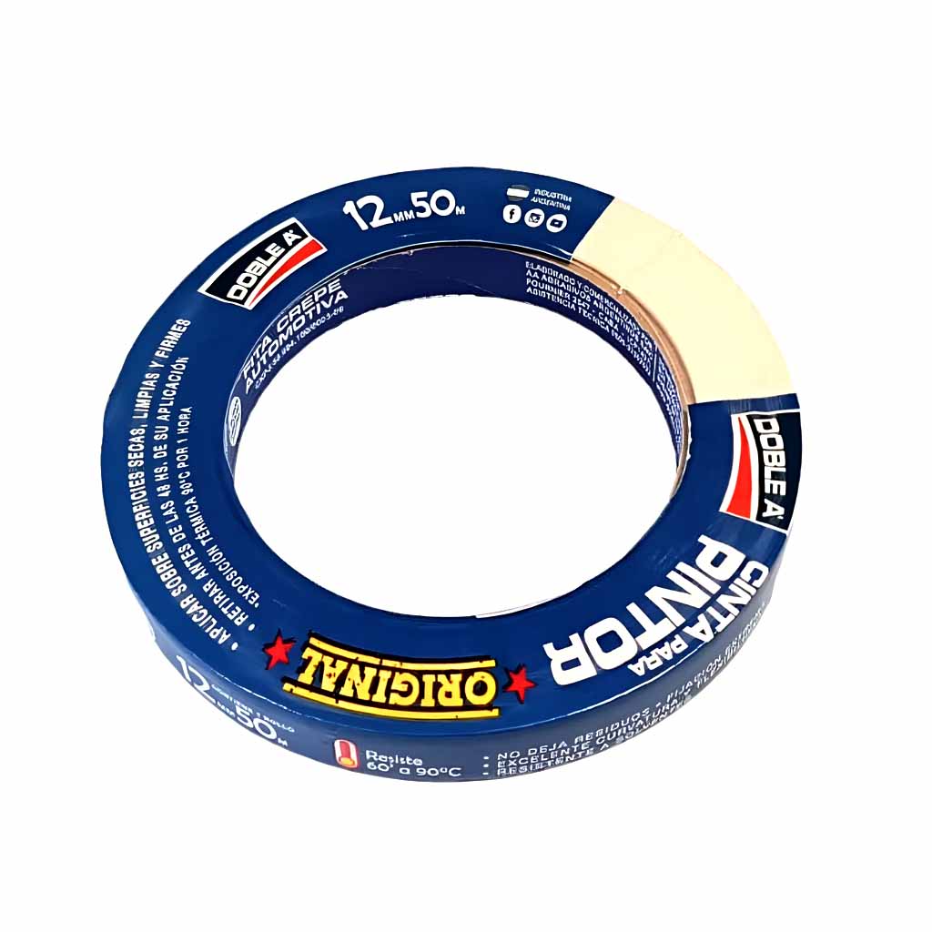 Cinta de enmascarar 12mm x 50 mts  988