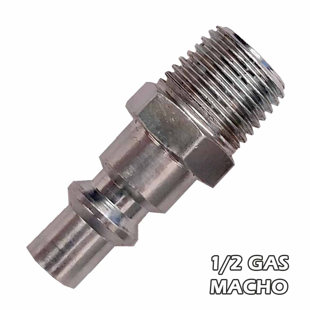 Perno p/acople 1/2 gas Macho