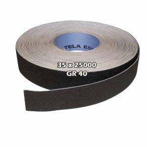 Rollo tela esmeril Gr 40 35 x 25000