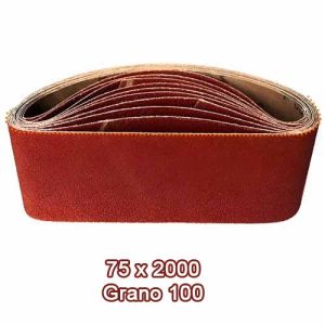 Banda Tela Ox Al Fenob 75 X 2000 Gr 100