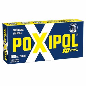 Poxipol gris 10 min mediano 70 ml / 108 grs