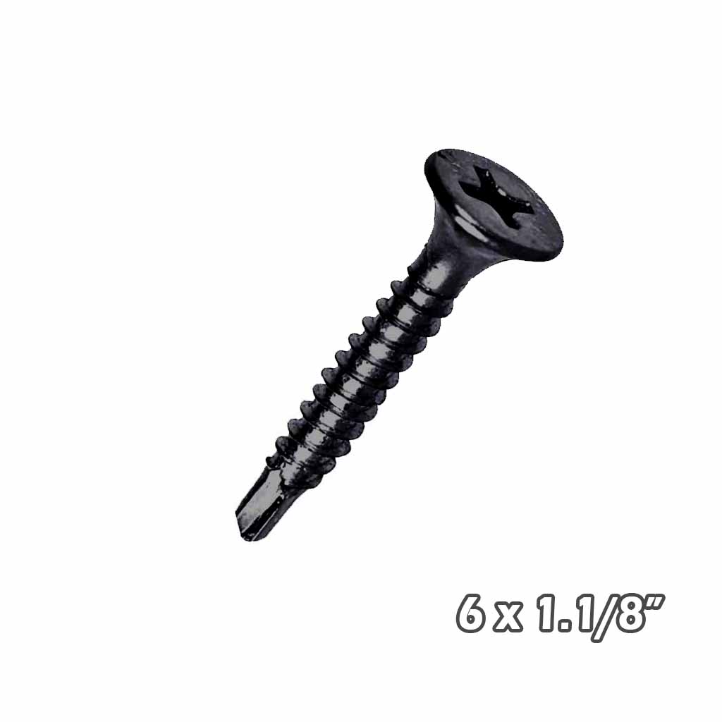 Tornillo T2 mecha Pavonado 6 x 1 1/8