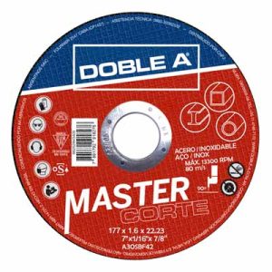 Disco corte “AA”  7″ x 1,6 Master