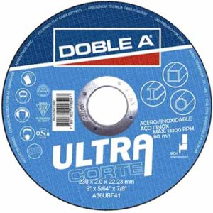 Disco corte “AA”  9″ x 2 Ultra Alta Performance