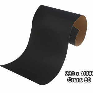 Hoja lija autoad p/ longboard Gr 80 230 x 1000 mm