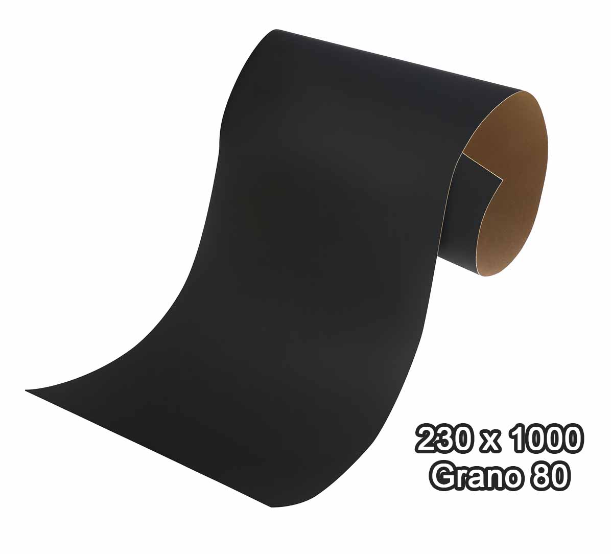 Hoja lija autoad p/ longboard Gr 80 230 x 1000 mm