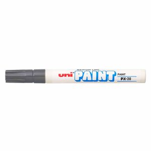 Marcador Uni-Paint PX-20 Plata – Gris