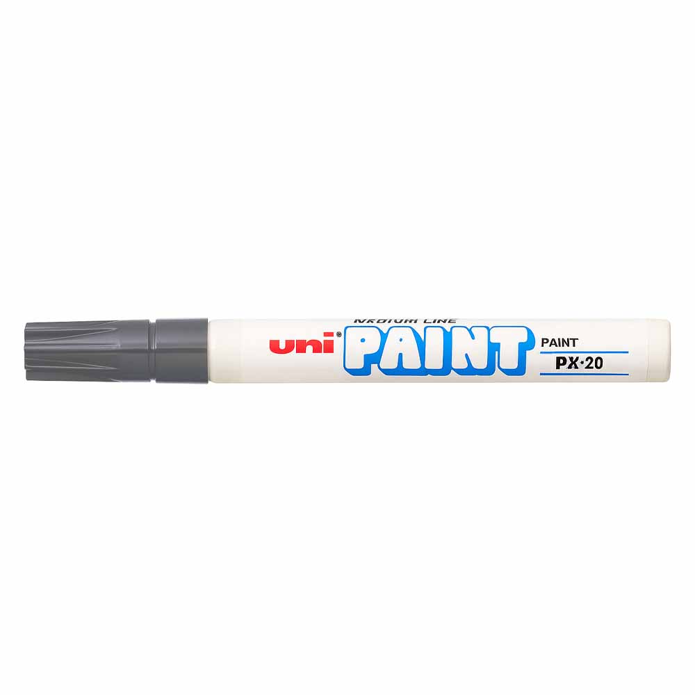 Marcador Uni-Paint PX-20 Plata – Gris