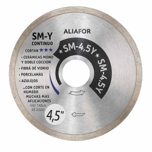 Disco diamantado Aliafor 4.1/2″ Continuo SM-4.5Y