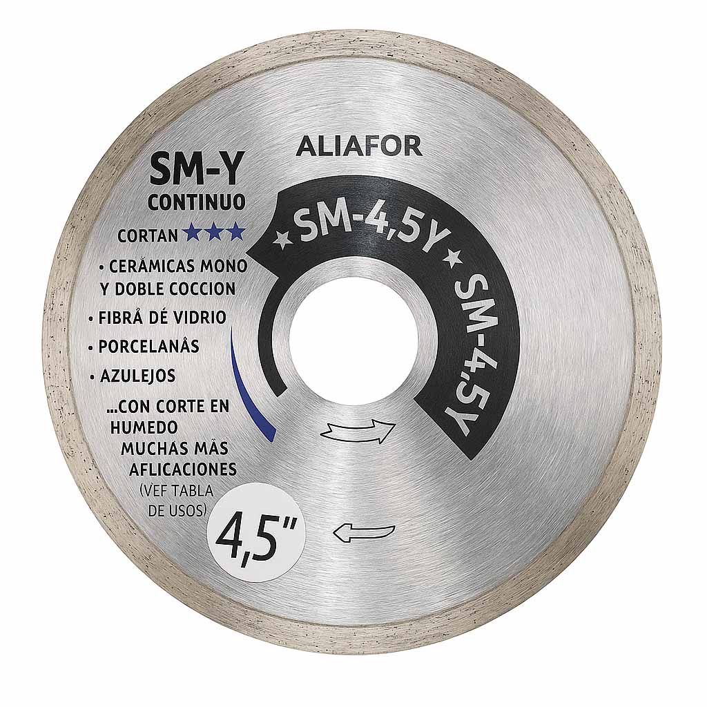 Disco diamantado Aliafor 4.1/2″ Continuo SM-4.5Y
