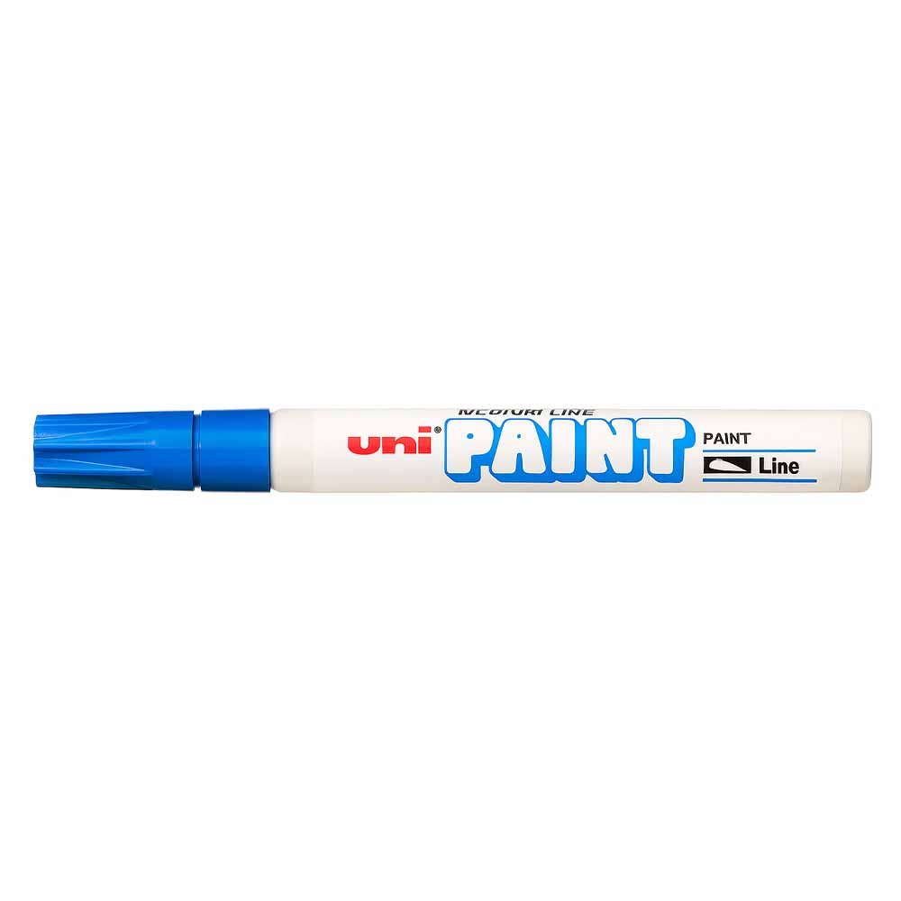 Marcador Uni-Paint PX-21 Azul (Fino)