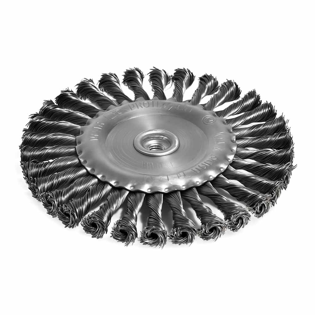 Cepillo circular Trenza Amola 7″ Bremen 8495 Plano