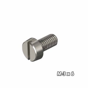 Torn c/cil Zinc M3 x 6