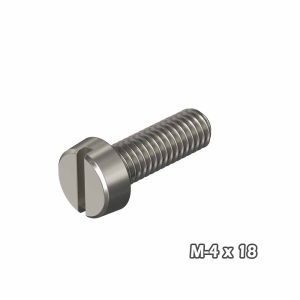 Torn c/cil Zinc M4 x 18