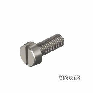 Torn c/cil Zinc M6 x 15