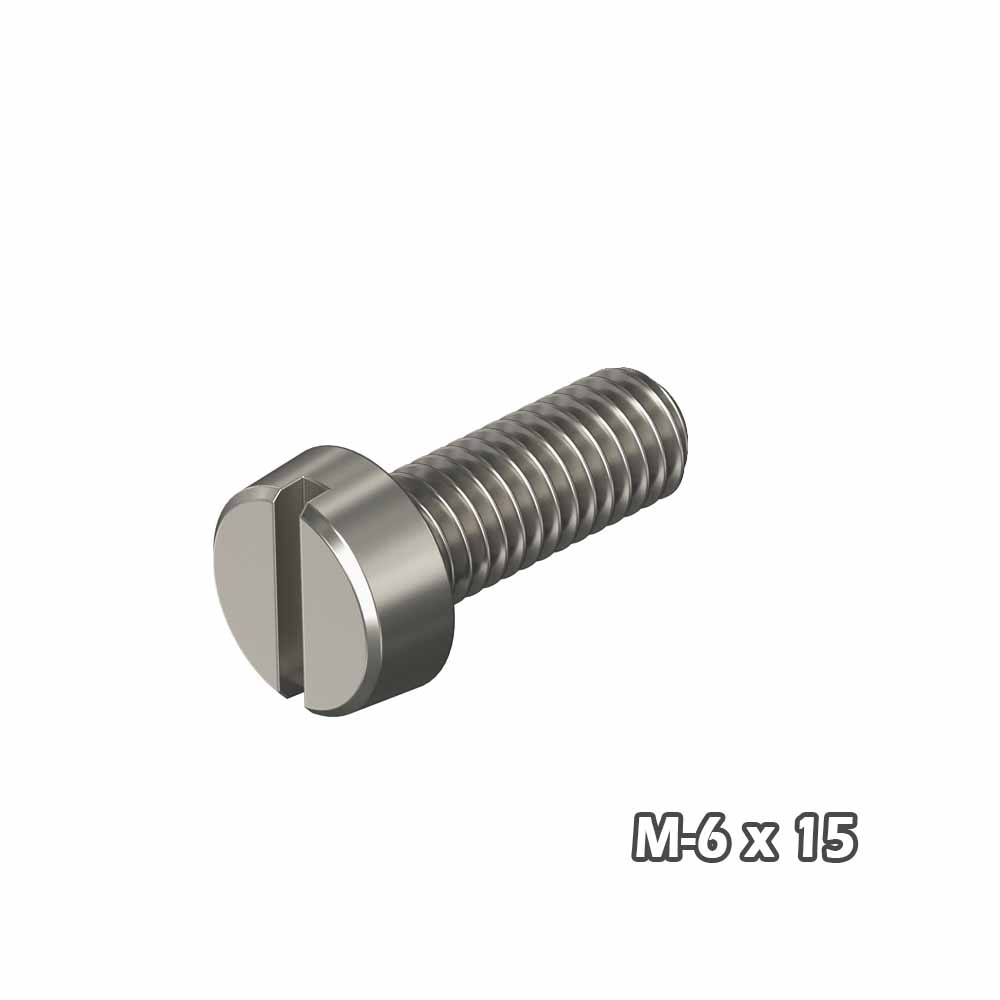 Torn c/cil Zinc M6 x 15