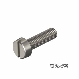Torn c/cil Zinc M6 x 25