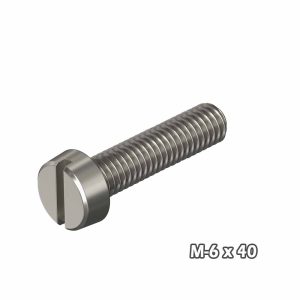 Torn c/cil Zinc M6 x 40