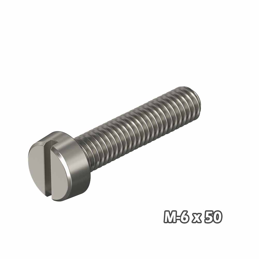 Torn c/cil Zinc M6 x 50