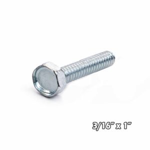 Torn c/hexag Zinc 3/16 x 1