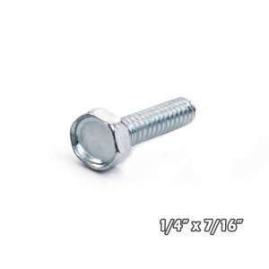 Torn c/hexag Zinc 1/4 x 7/16