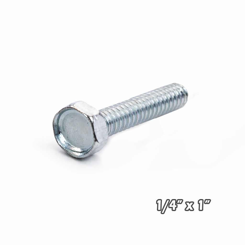 Torn c/hexag Zinc 1/4 x 1