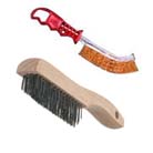 Cepillo alambre Bronce FPL 133 cabo plast Amarillo