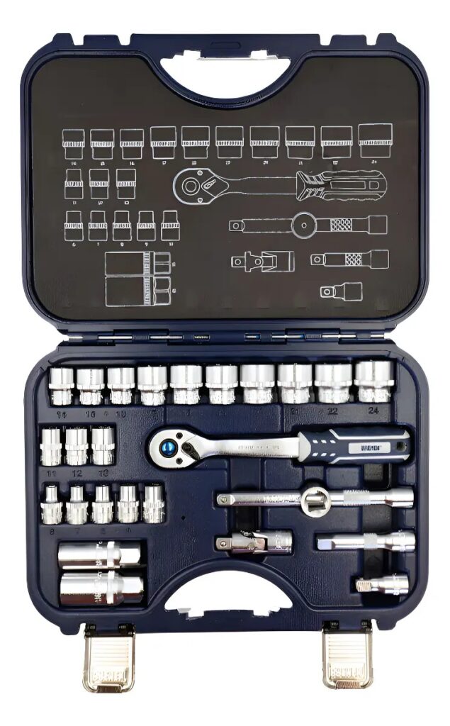 Juego de tubos enc 3/8″  26 Pzs Bremen 7938