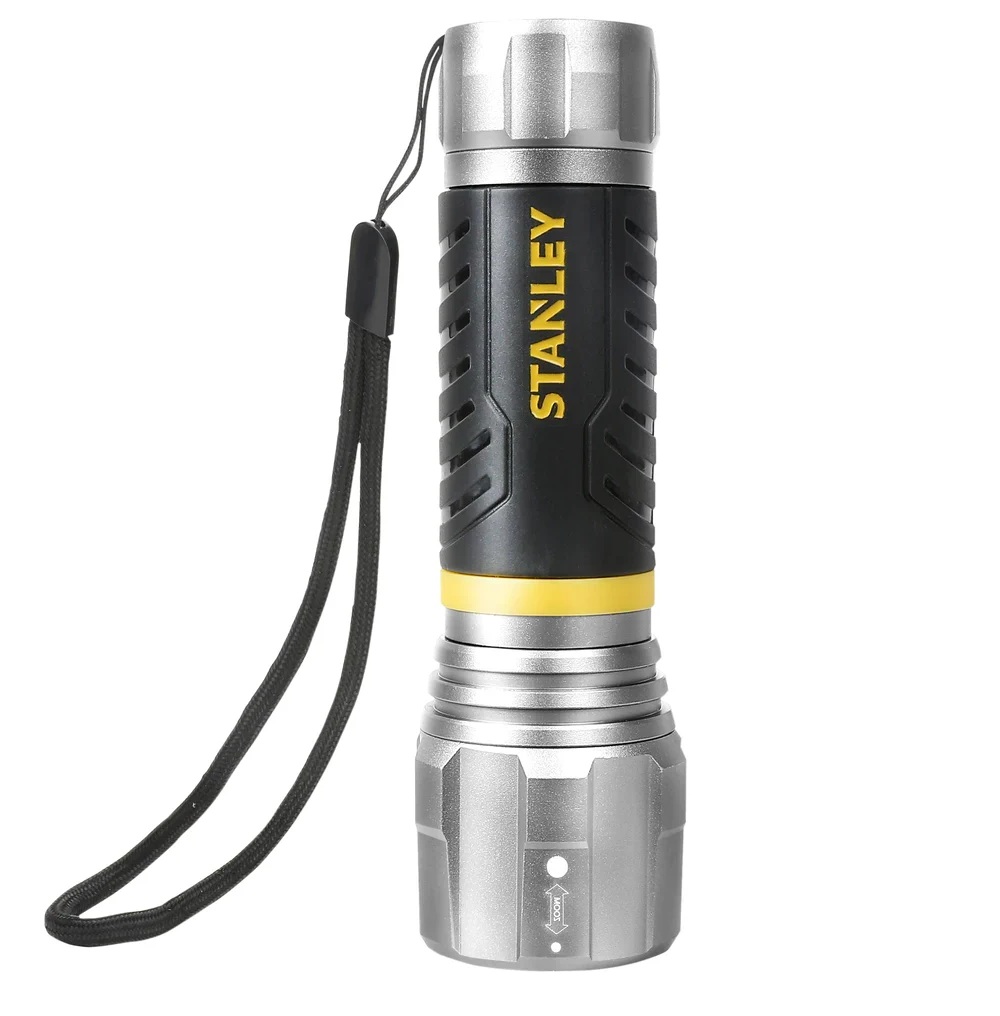 Linterna Stanley LED Aluminio 380Lum 4AAA 47322